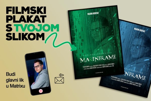 Matrix, filmski poster personaliziran - Slika 4